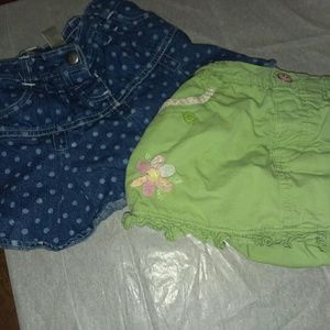 Girls skorts